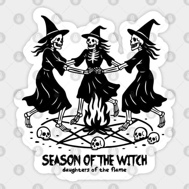 SEASON OF THE WITCH Sticker by Fabrik